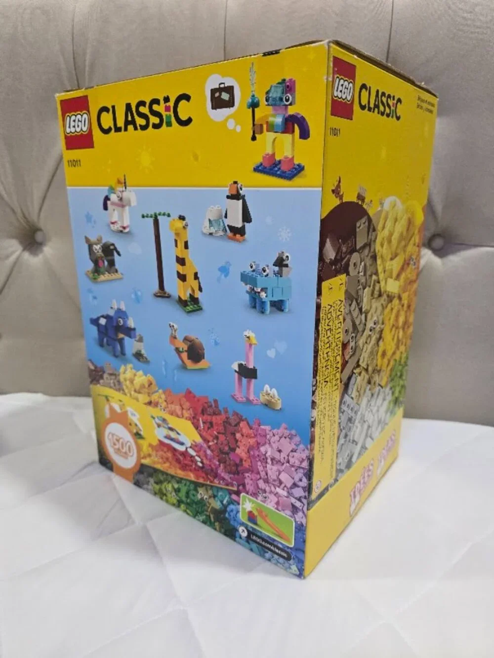 BRAND NEW LEGO Classic Creator Fun 11011 Bricks and Animals (1500 pcs) 4+
